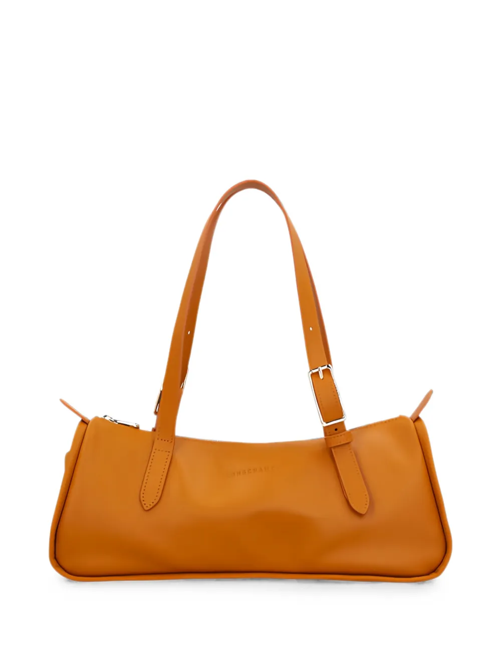 Longchamp Looong buckle-strap shoulder bag - Marrone