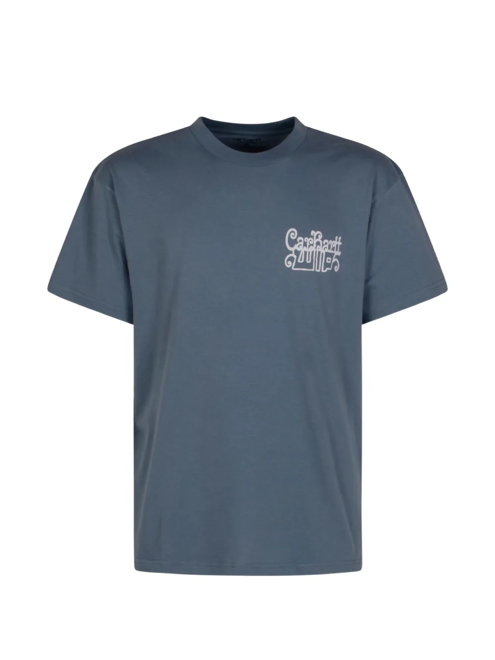 Carhartt WIP T-Shirt mit Logo-Print - Blau