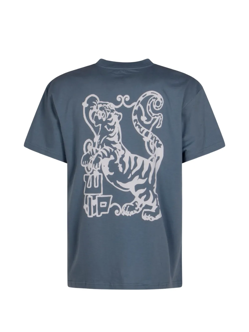 Carhartt WIP Katoenen T-shirt met logoprint Blauw