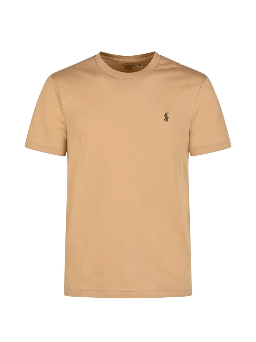 Polo Ralph Lauren embroidered-logo short-sleeve T-shirt - Nude