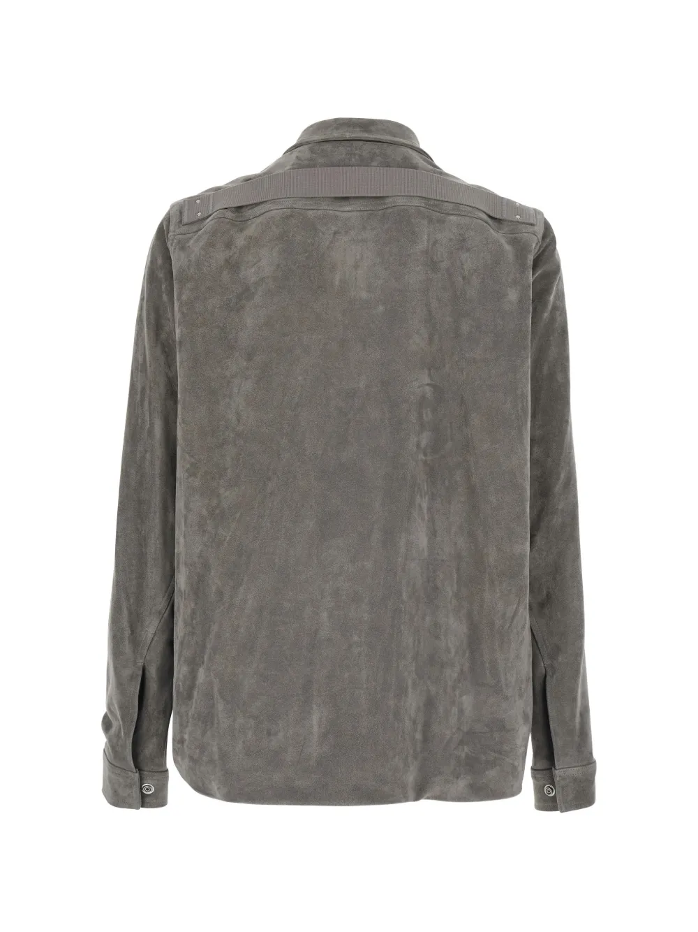 Rick Owens Brad suede jacket Grijs