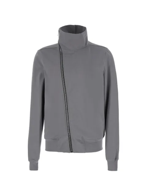 Rick Owens Tower Bauhaus asymmetric-zip high-neck sweatshirt