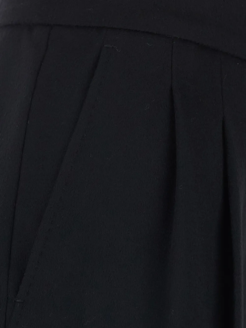 Max Mara Ragazza shorts met plooien Zwart