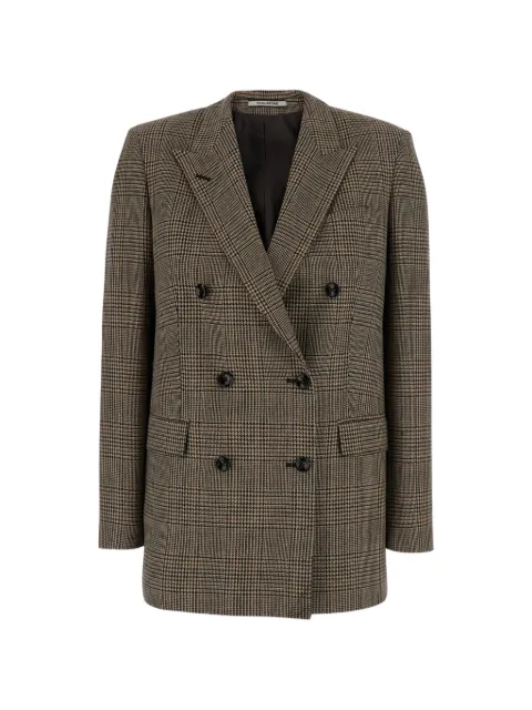 Tagliatore Jasmine double-breasted check-pattern jacket