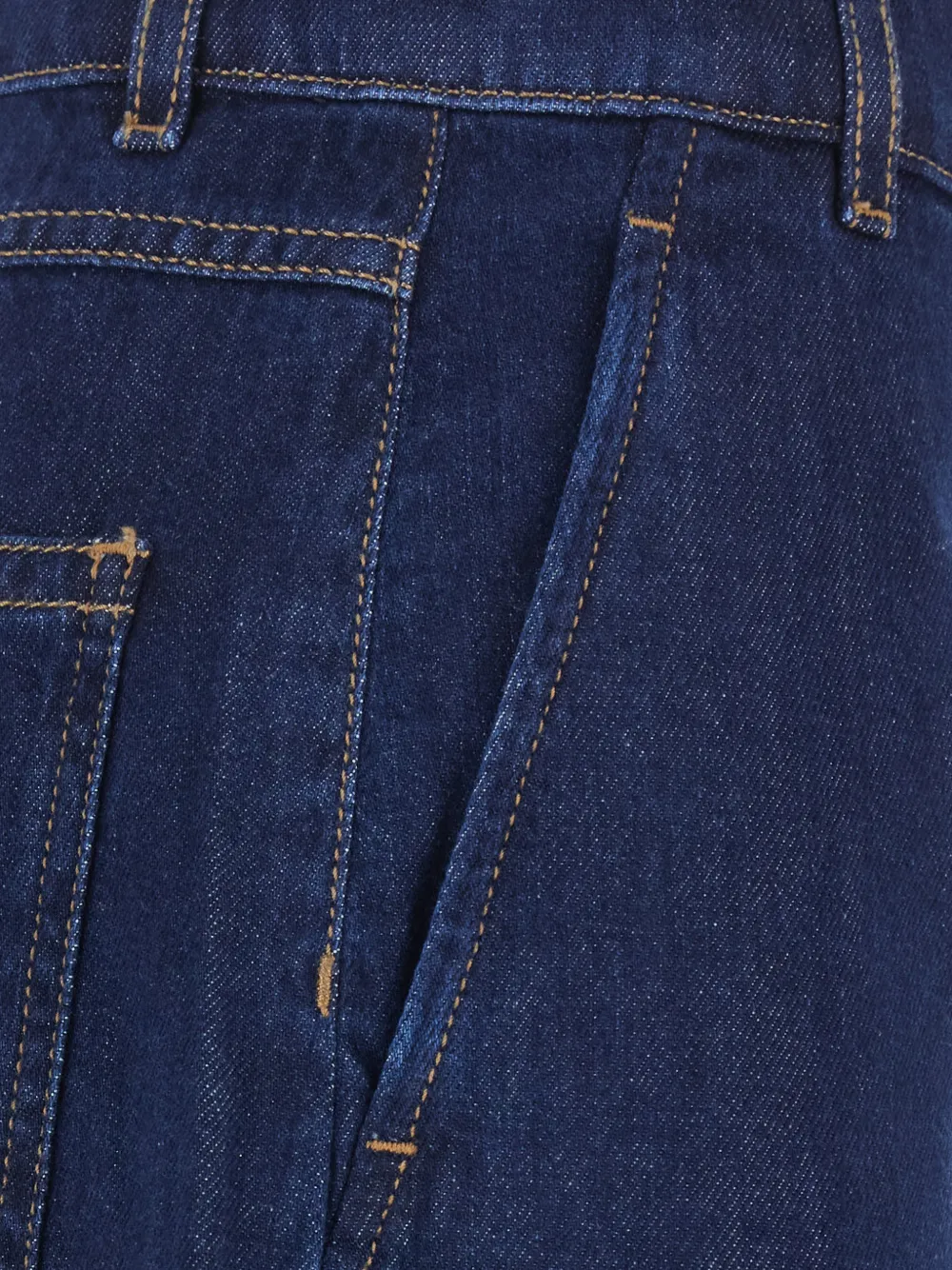 Max Mara Jeans met wijde pijpen Blauw