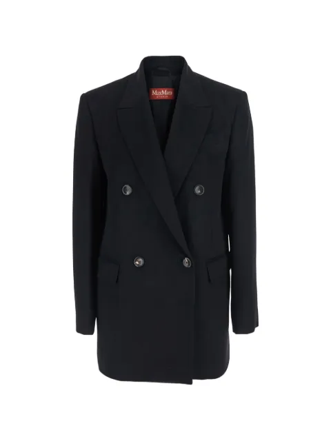 Max Mara chamarra con solapas de pico y doble botonadura