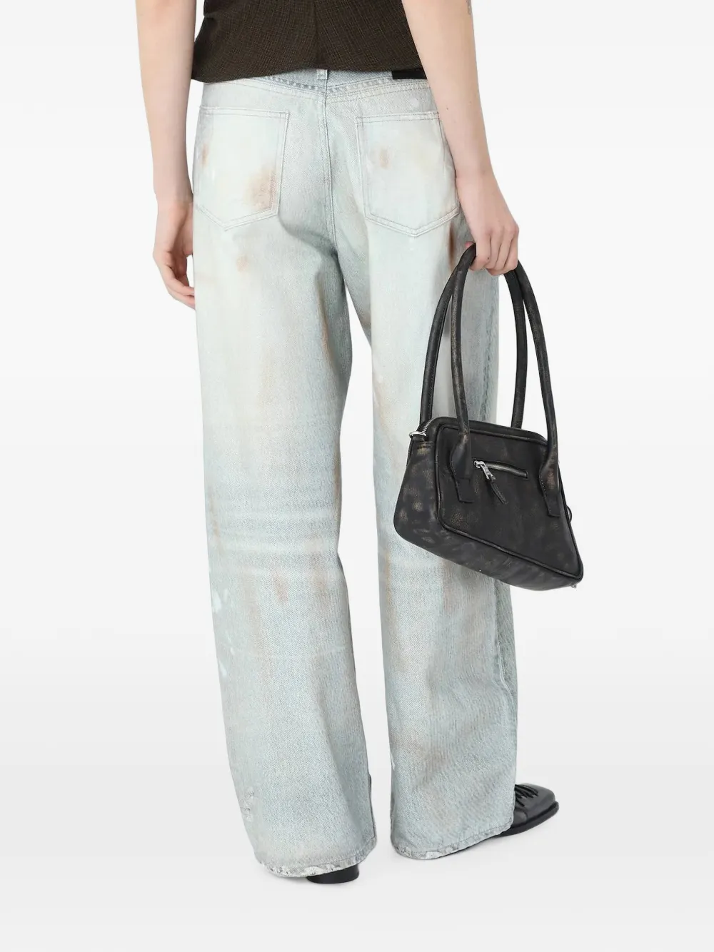 Won Hundred Lyon jeans met print Blauw