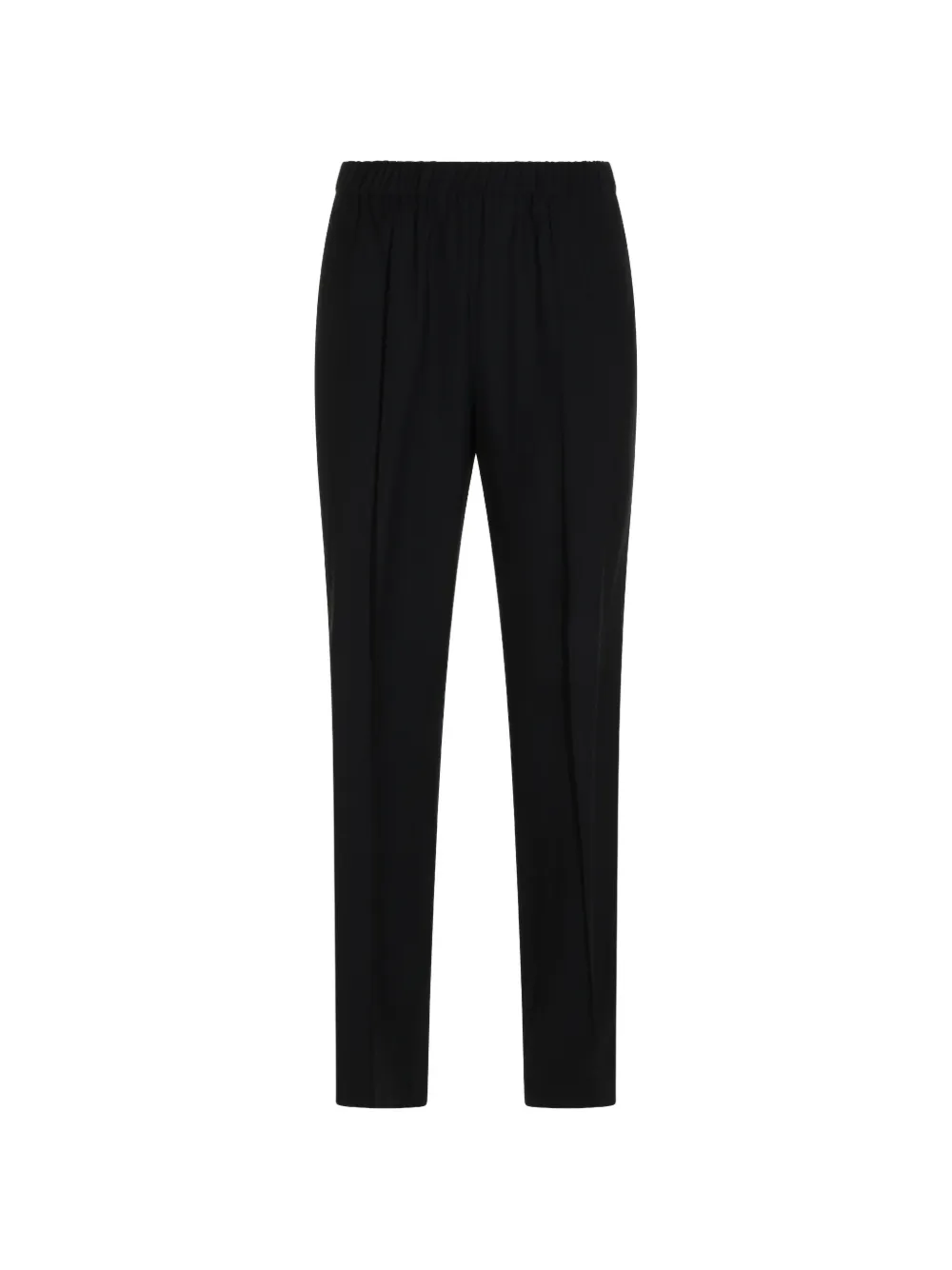 Fabiana Filippi beaded-tab elasticated-waist trousers - Nero