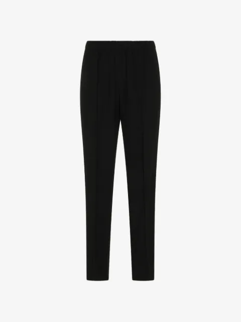 Fabiana Filippi beaded-trim elasticated trousers