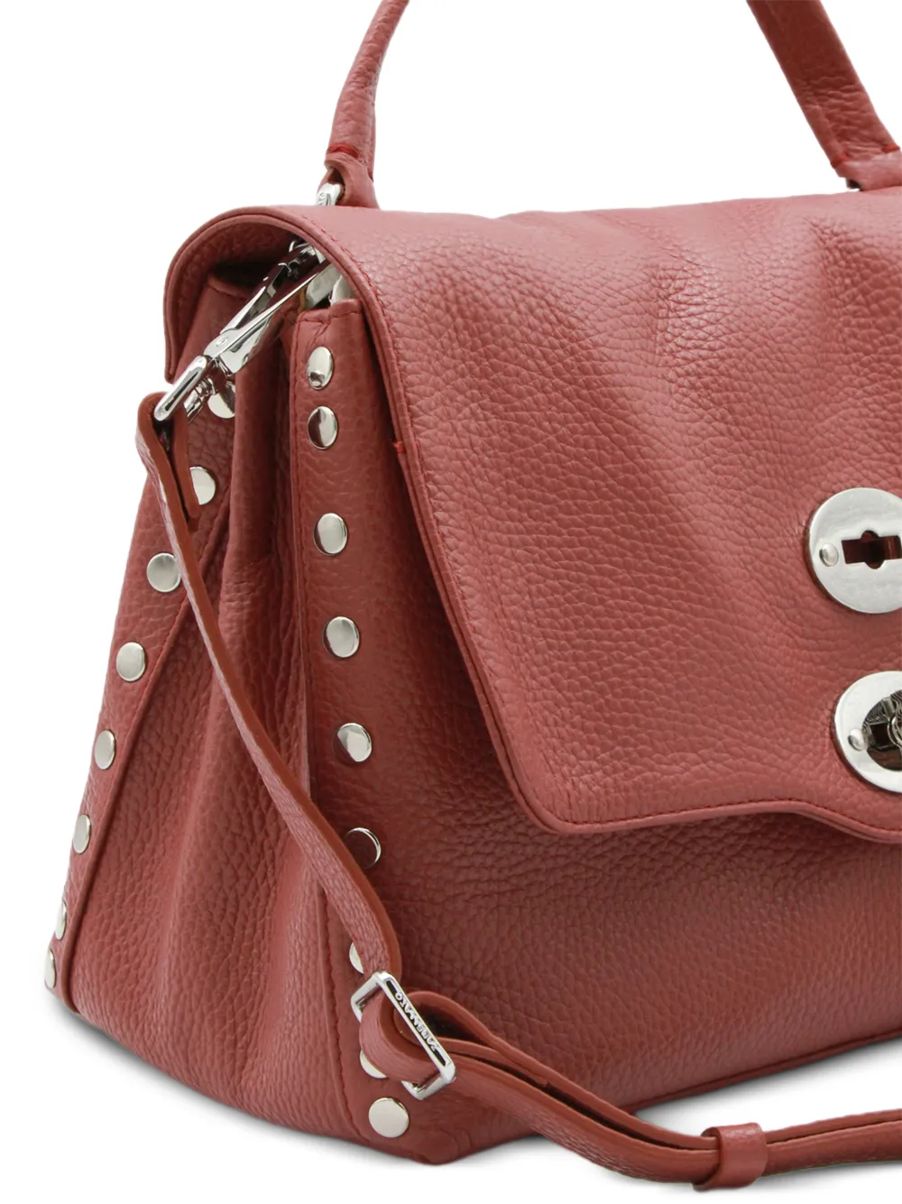 Zanellato Postina shopper met studs Rood