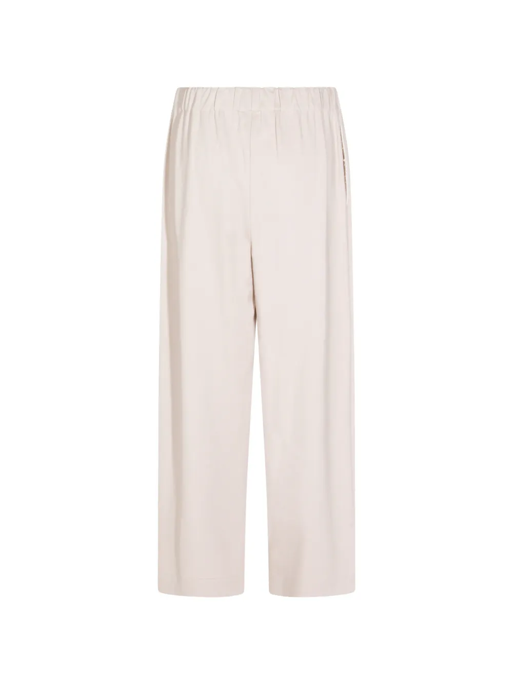 Fabiana Filippi Broek met elastische taille Beige
