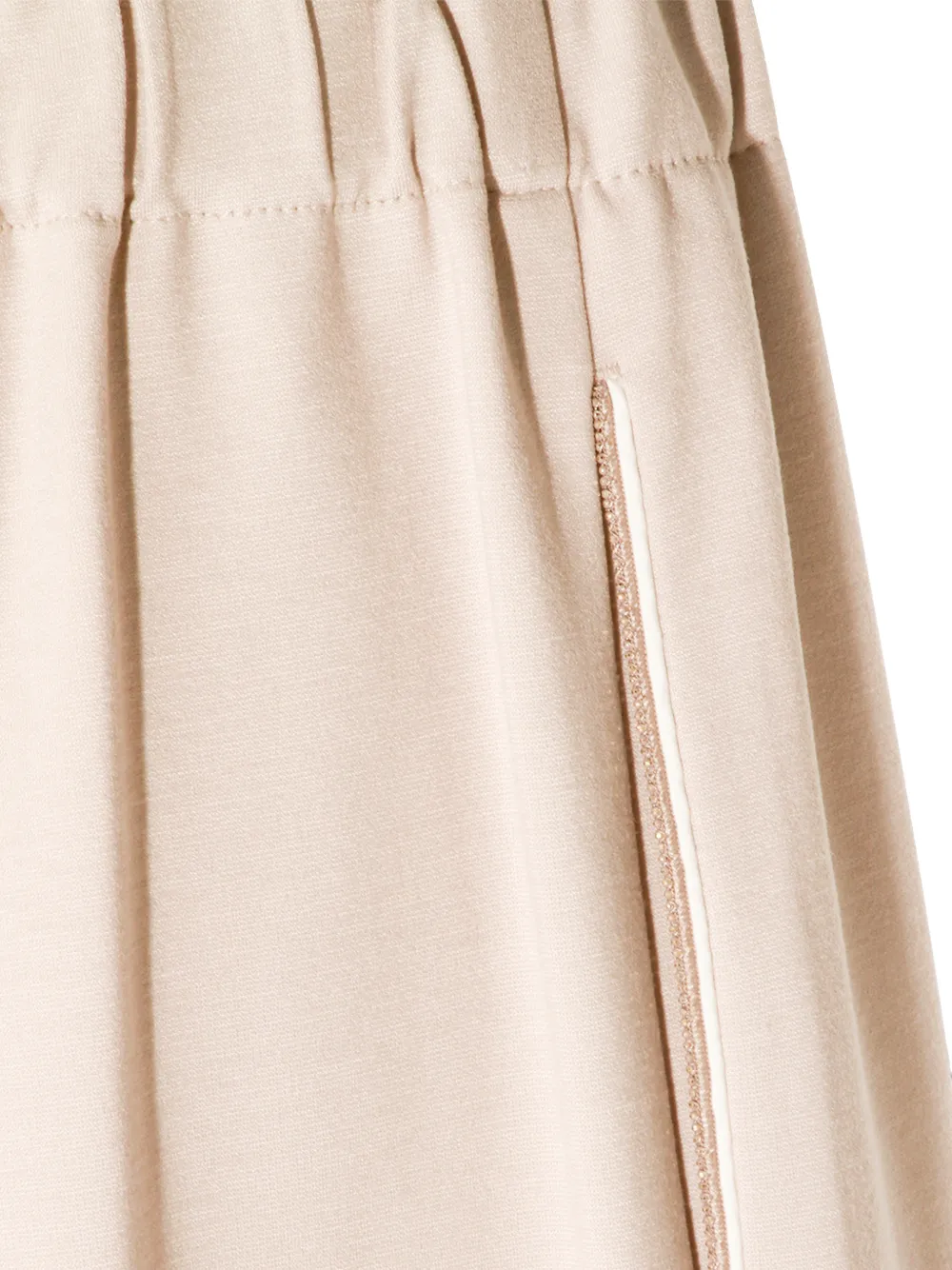 Fabiana Filippi Broek met elastische taille Beige