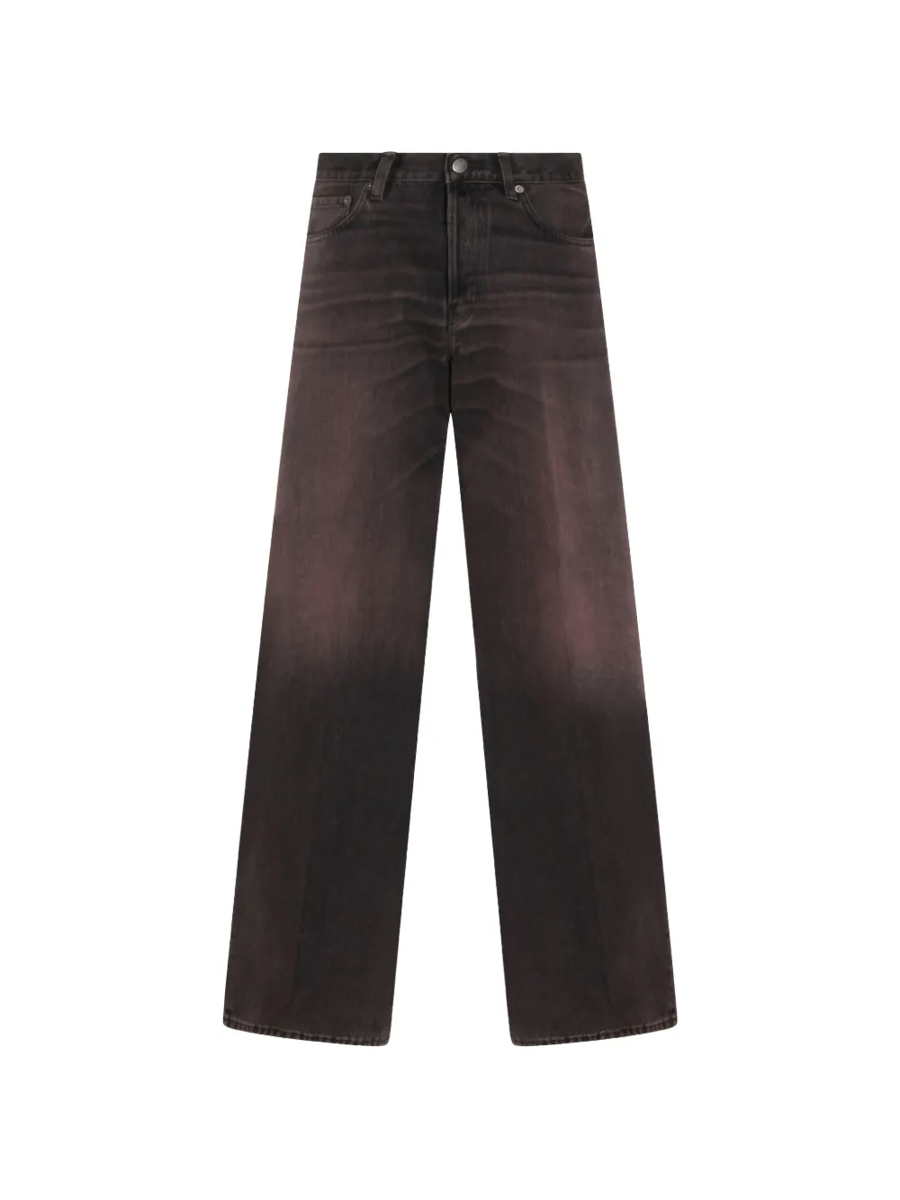 Haikure straight-leg jeans - Marrone