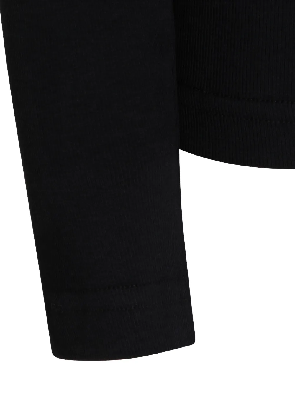 Fabiana Filippi T-shirt met kant Zwart