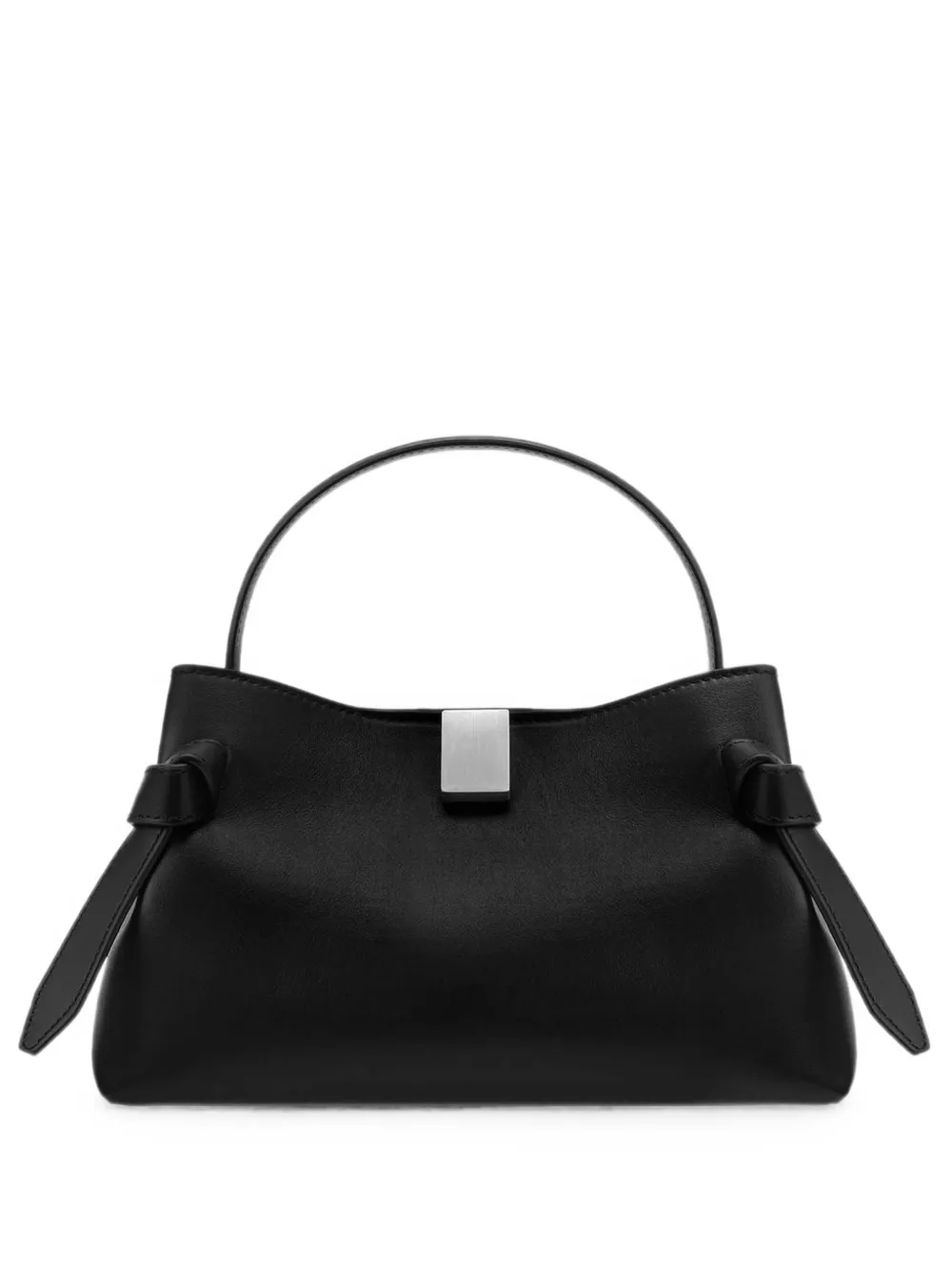 Yuzefi mini Gyoza leather tote bag - Marrone