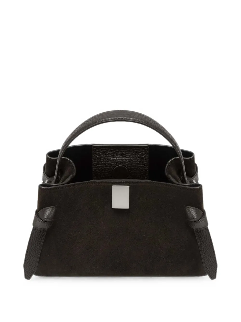 Yuzefi Gyoza suède shopper Bruin