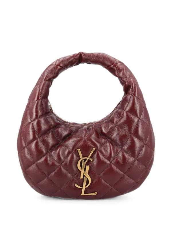 Saint Laurent キルティング ショルダーバッグ | レッド | FARFETCH JP