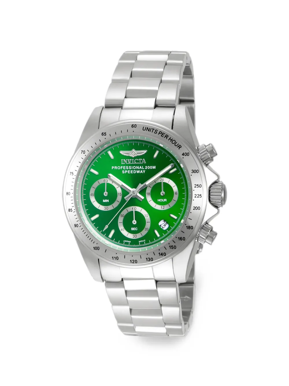 Invicta Speedway 39.5mm watch - Verde