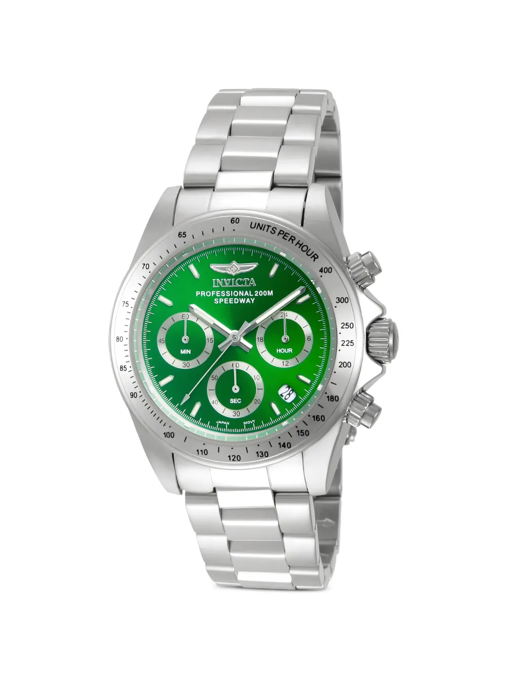 Invicta Speedway 39.5mm watch - Verde