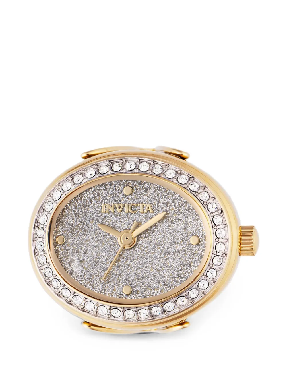 Invicta Logo-detail 24mm Ring Watch In Neutral