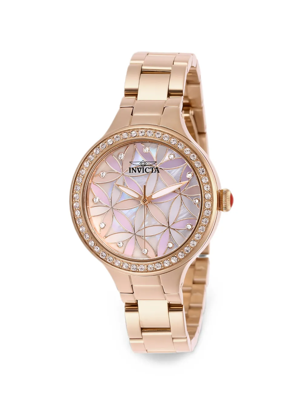 Invicta Wildflower 34mm Watch In Gold