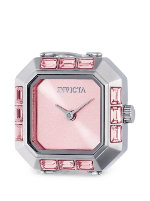 Invicta crystal-embellished 21mm ring watch