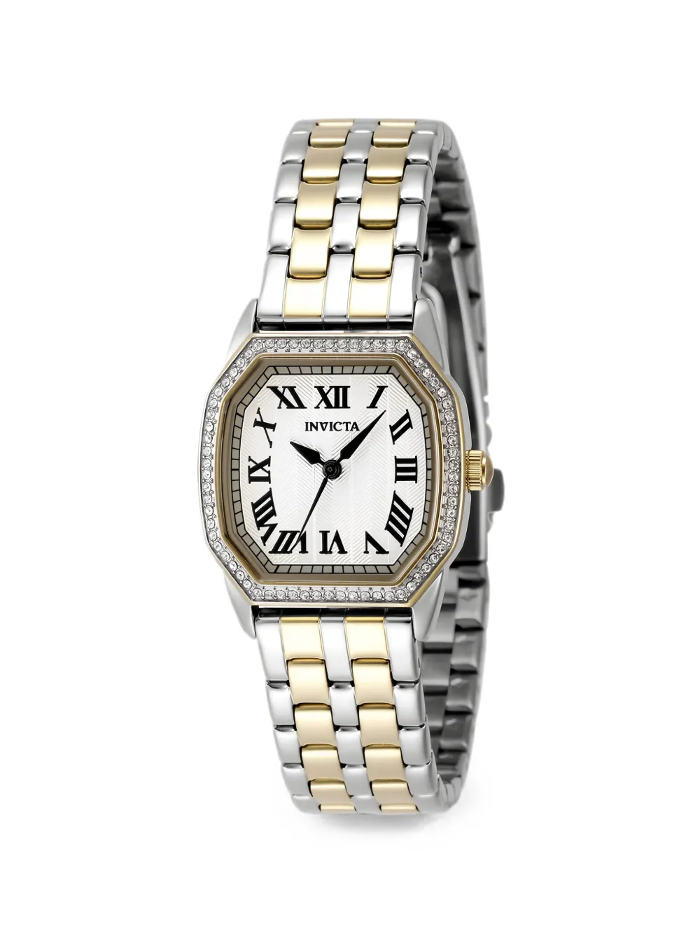Invicta Wildflower Crystal-embellished 27mm Watch In Silver