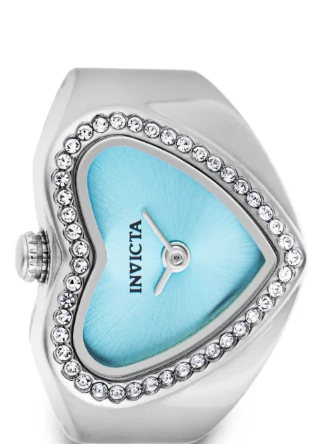 Invicta heart-shaped 18mm ring watch