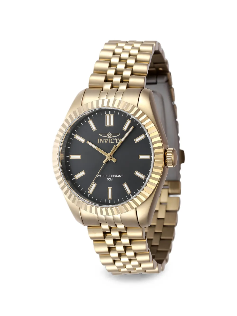Invicta Specialty 36mm fluted bezel watch - Nero