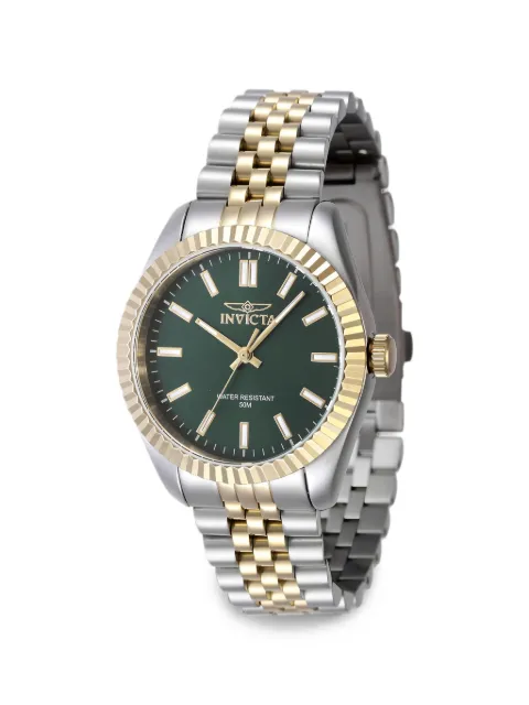 Invicta Specialty 36mm  fluted bezel watch