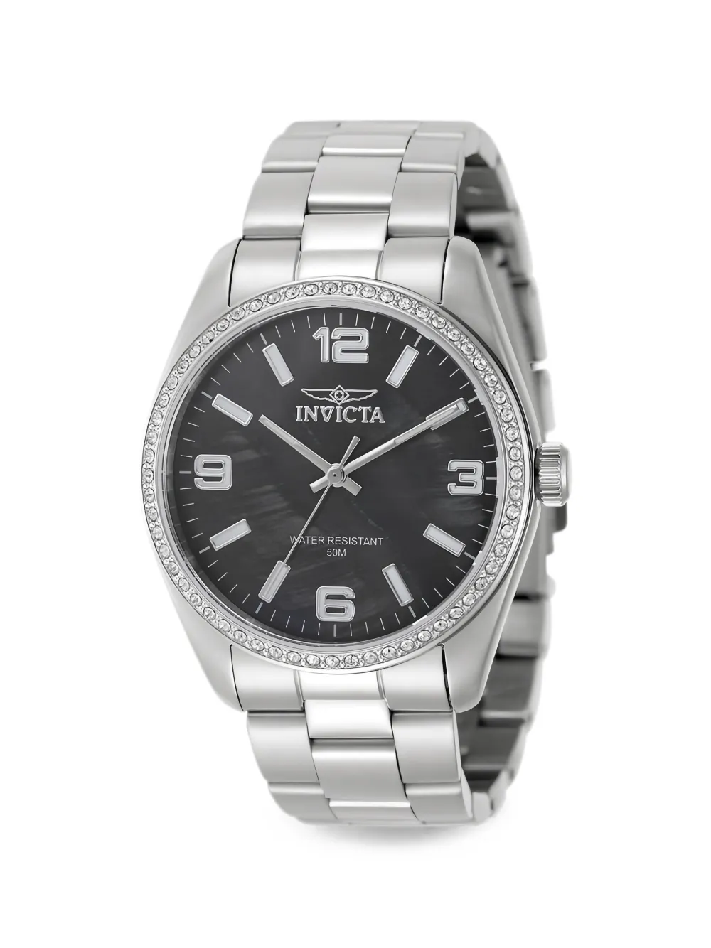 Invicta Specialty crystal-embellishment 38mm watch - Nero