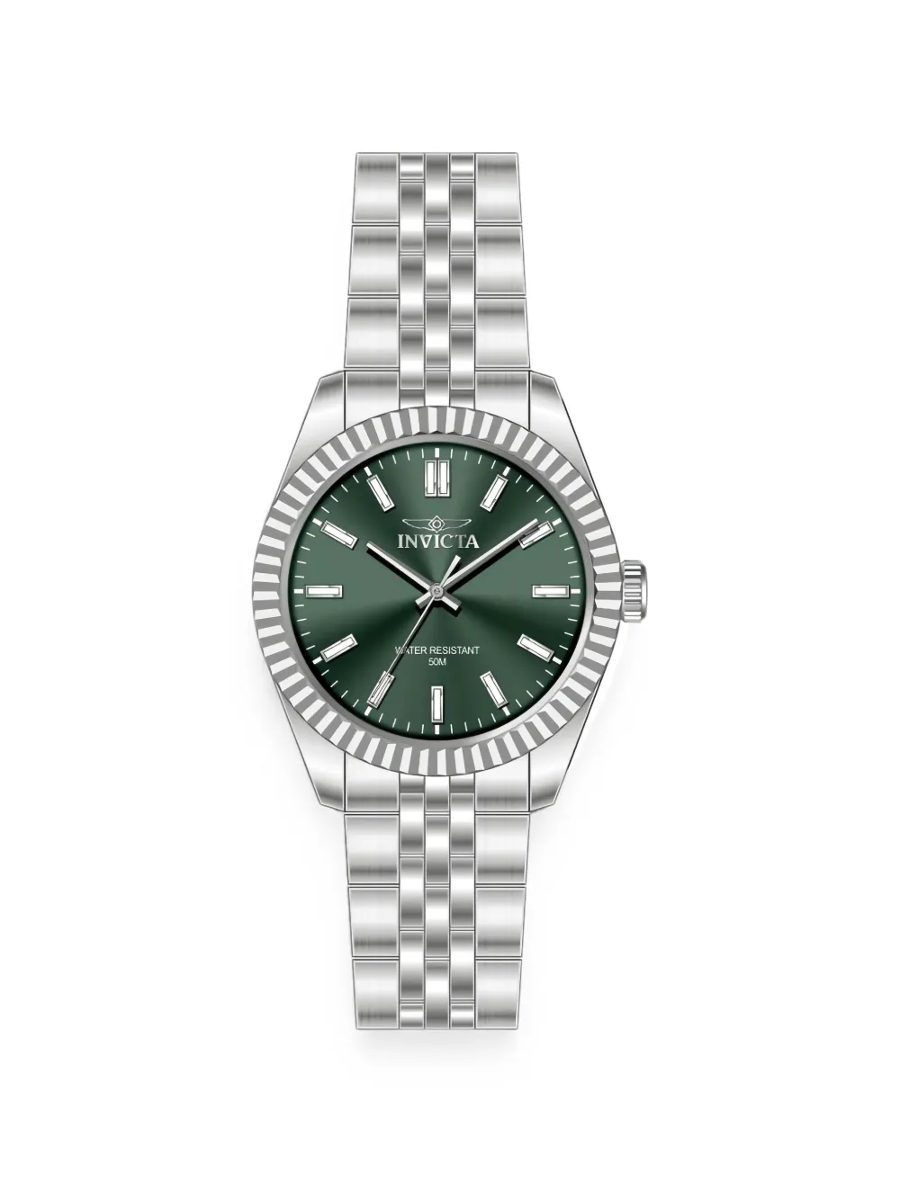 Invicta Specialty fluted bezel 43mm watch - Verde