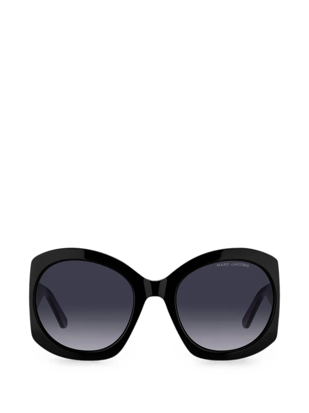 Marc Jacobs Eyewear Zonnebril met rond montuur Zwart