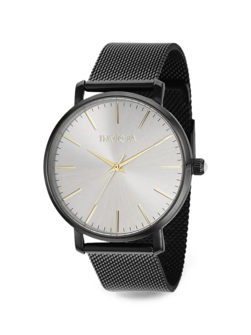 Invicta Angel mesh-strap 38mm watch - Argento