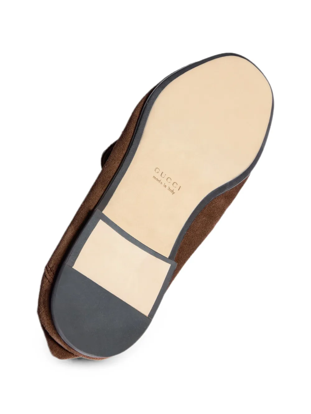 Gucci Jordaan Horsebit loafers Bruin