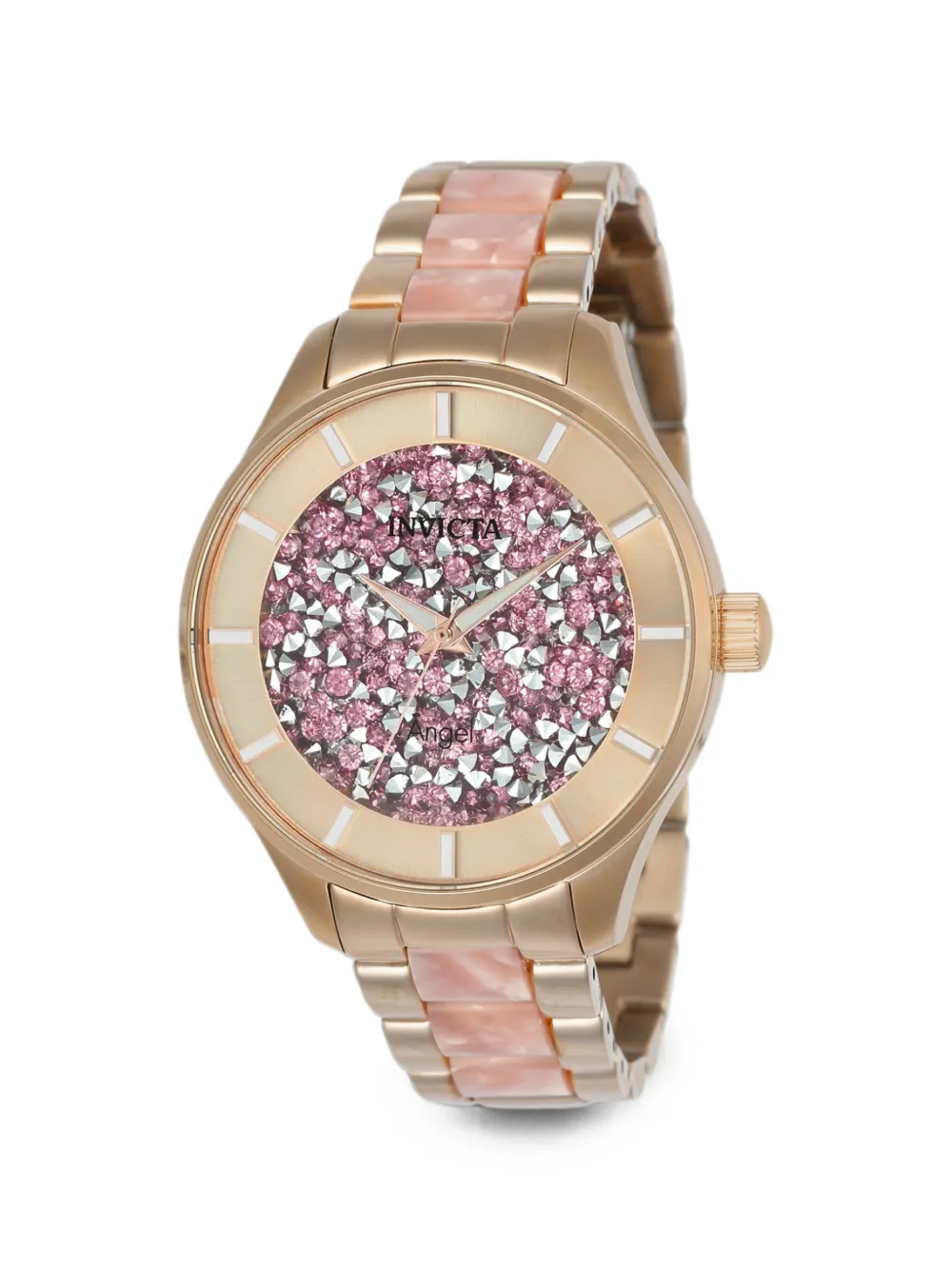 Invicta Angel Crystal-embellishment 40mm Watch In Multi