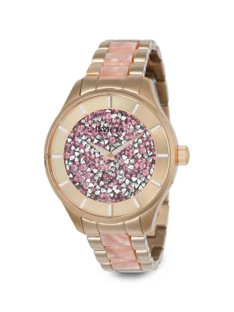 Invicta Angel crystal-embellishment 40mm watch