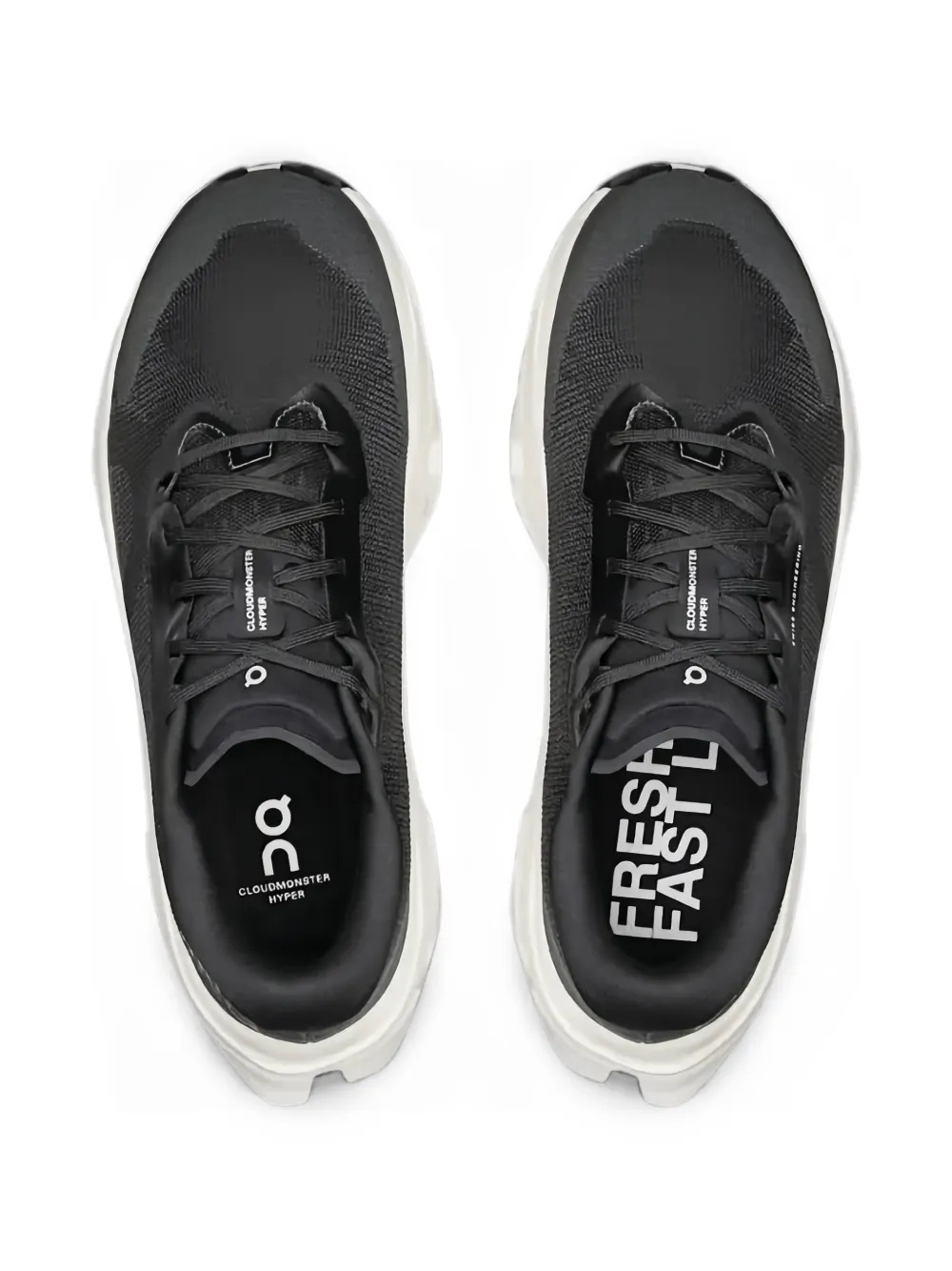 On Cloudm ster Hyper low top sneakers Zwart