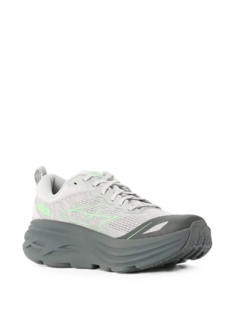 HOKA Bondi 8 Caged sneakers Grijs