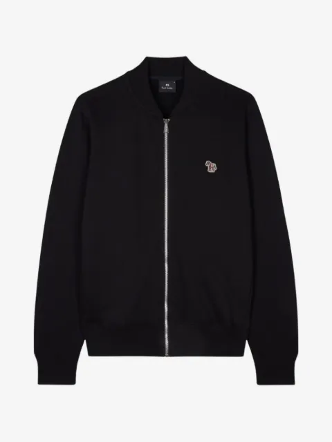 PS Paul Smith zebra-patch zip-fastening jacket