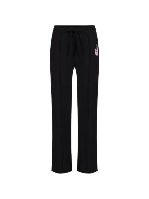 Iceberg logo-patch drawstring track pants