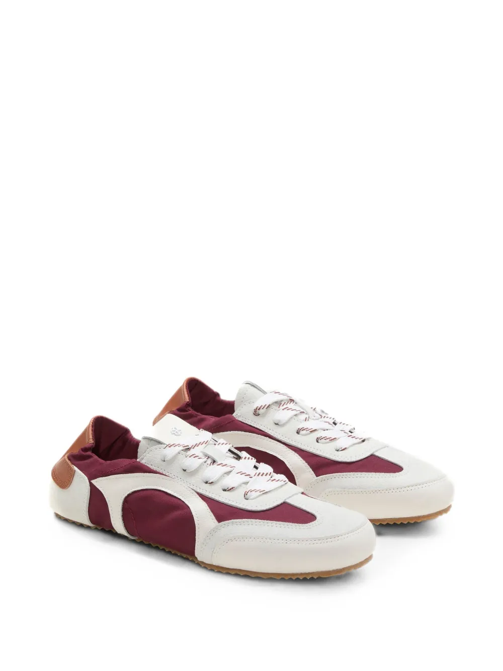 Dorothee Schumacher Sporty Softness sneakers met vlakken Beige