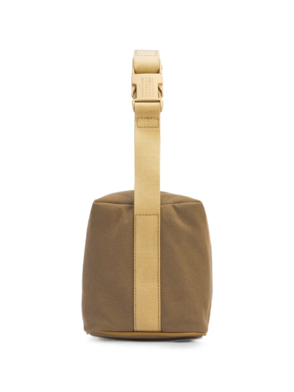 Maison Margiela Signature schoudertas met vier stiksels Beige