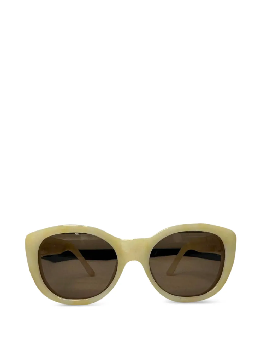 Linda Farrow x Dries Van Noten square-frame sunglasses - Toni neutri