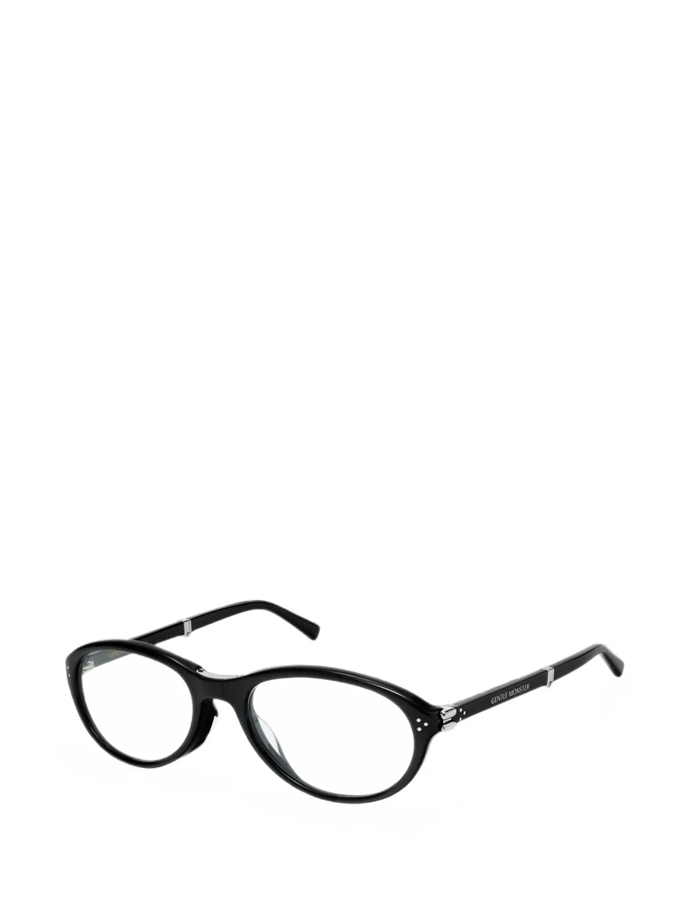 Gentle Monster Harv oval-frame glasses Zwart