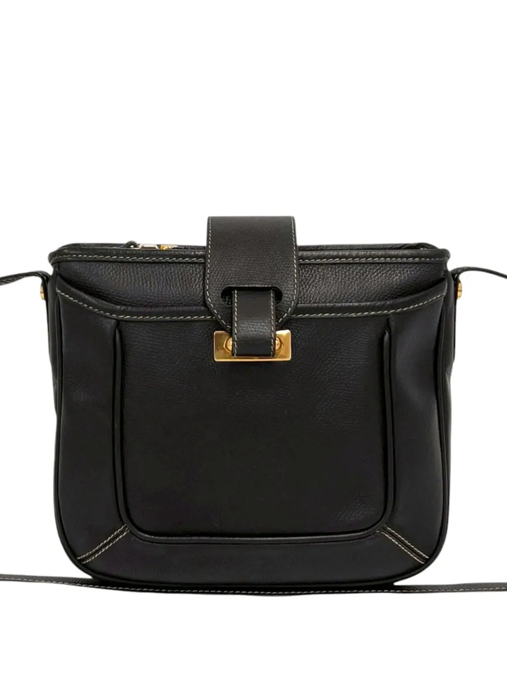 Loewe Pre-Owned Borsa a tracolla in pelle 2010-2026 - Nero
