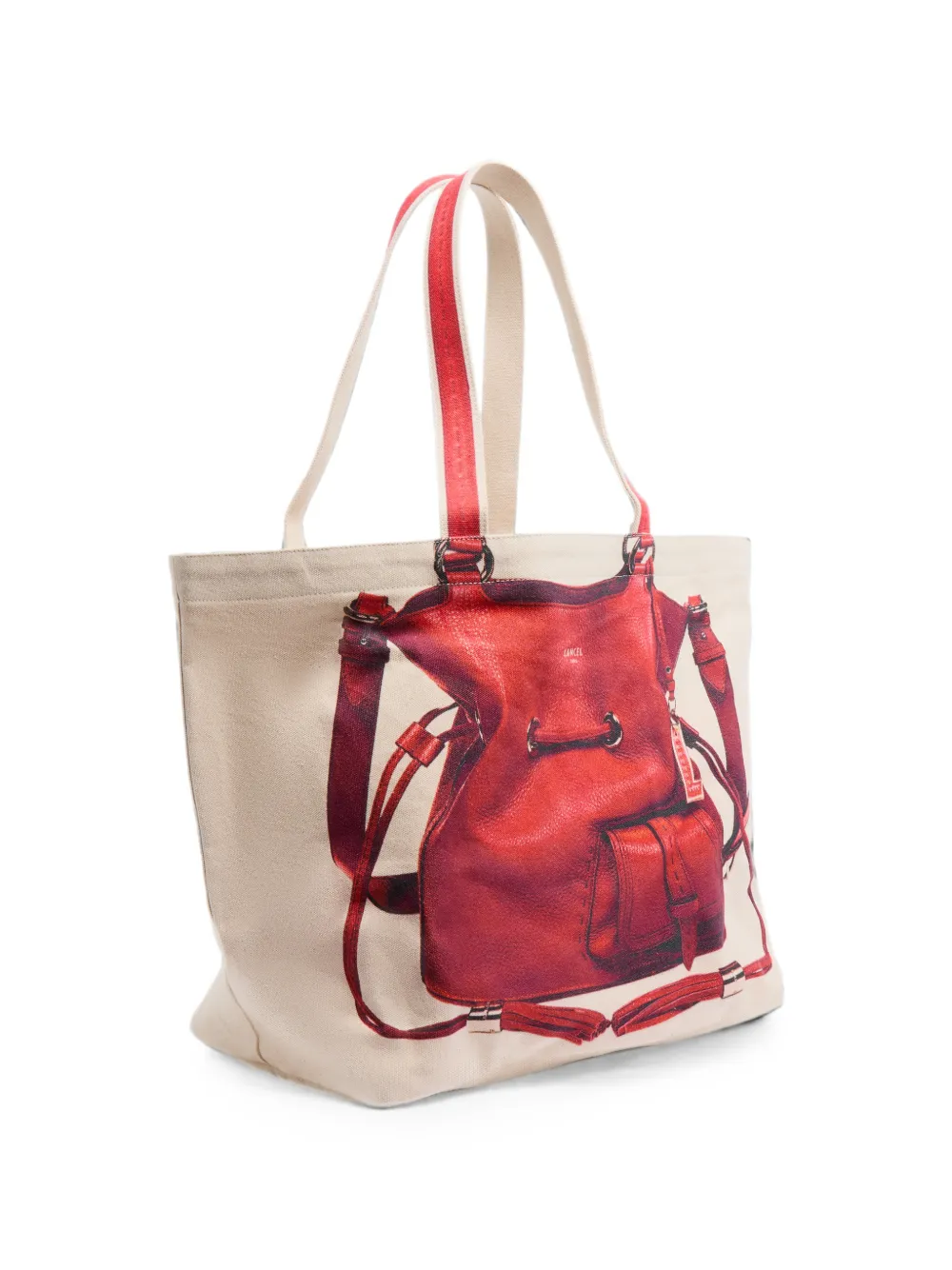 Lancel My Flirt shopper met print Beige
