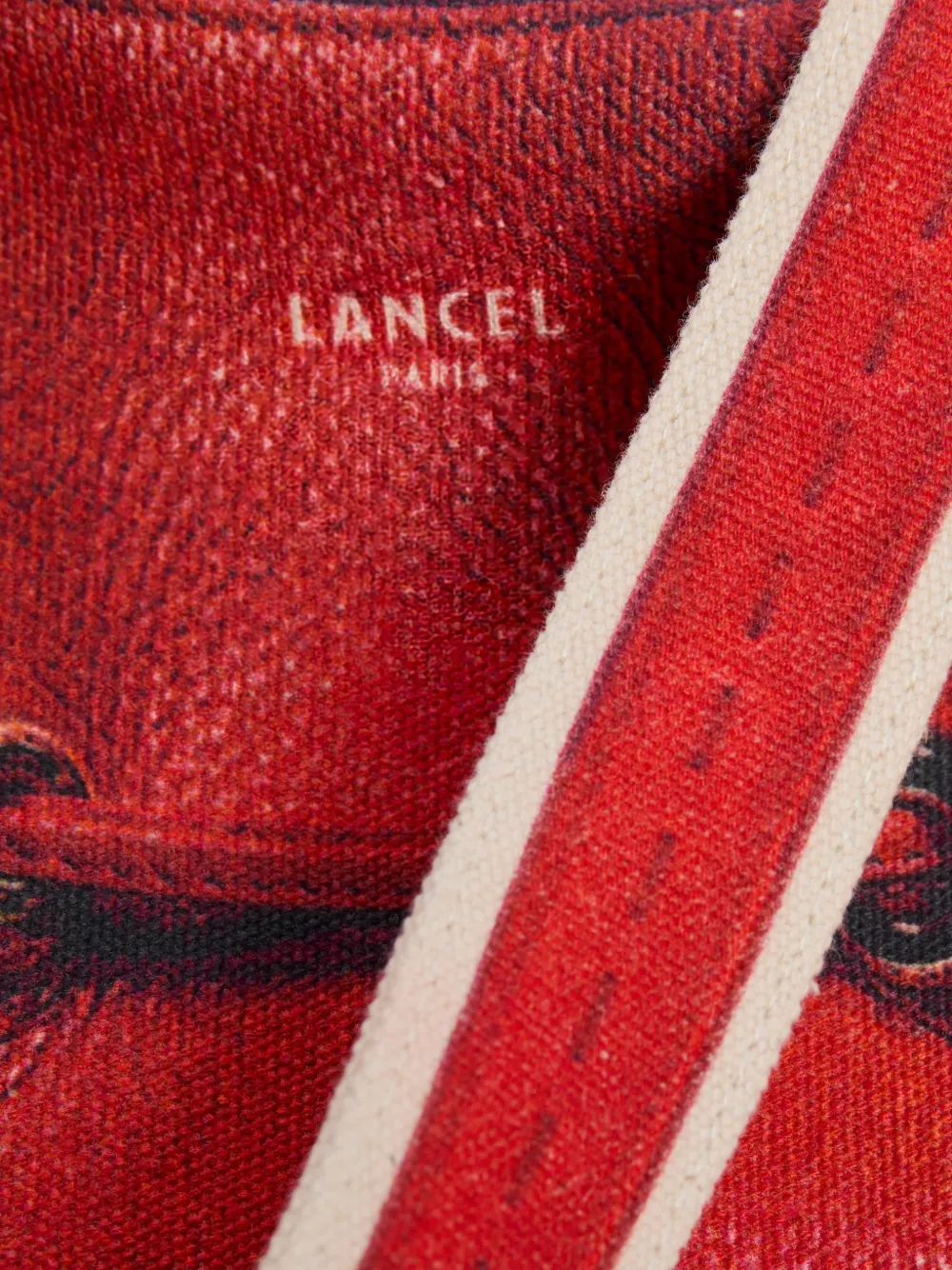 Lancel My Flirt shopper met print Beige