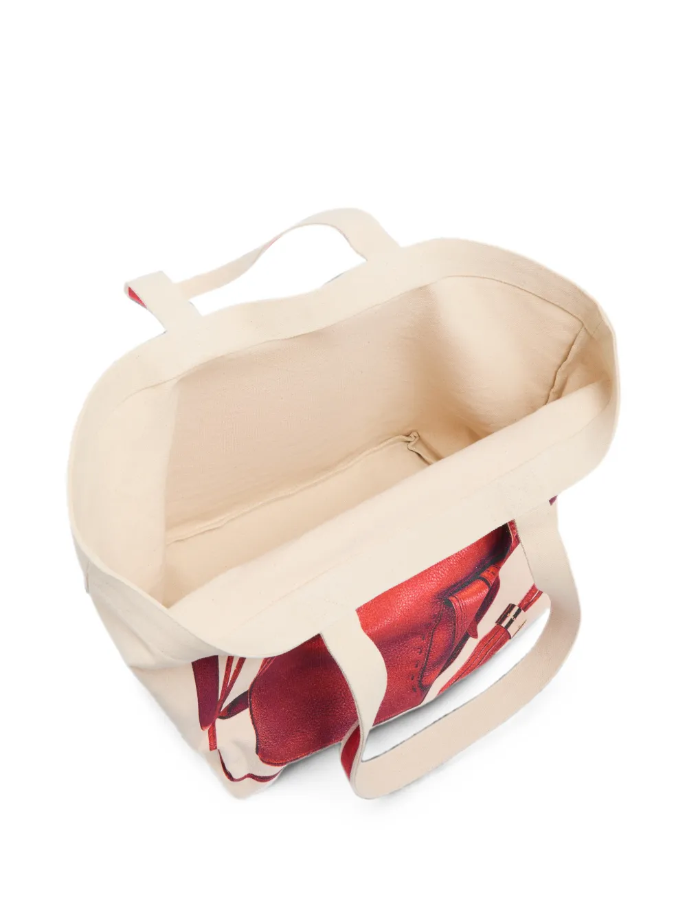 Lancel My Flirt shopper met print Beige