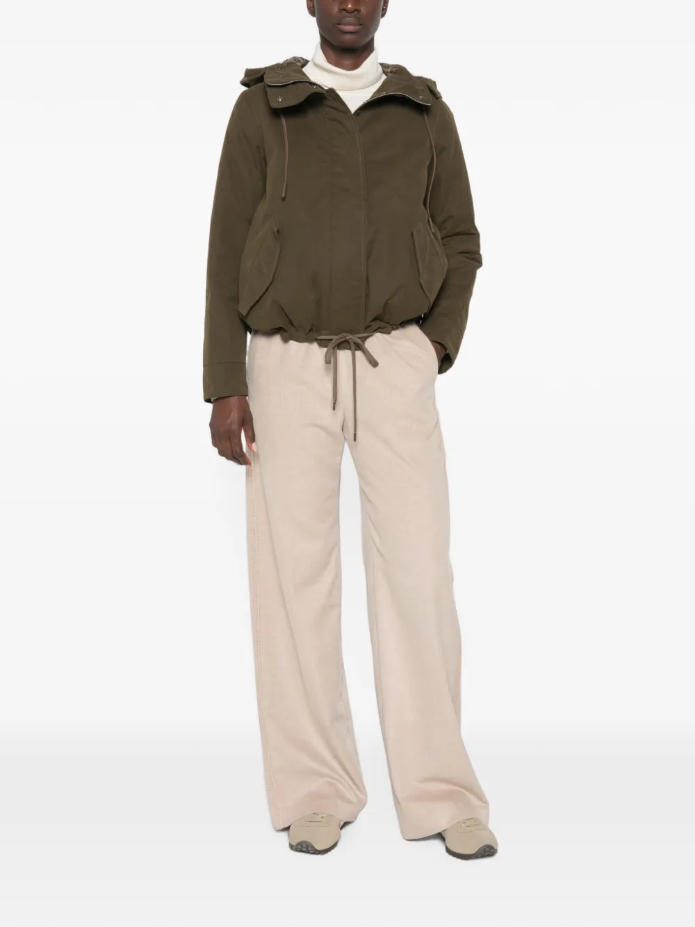 Herno Jack met capuchon Groen